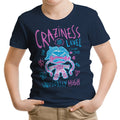 Craziness Level Youth Apparel - Adult & Kids T-Shirts, Sweatshirts & Hoodies apparel design preview 1
