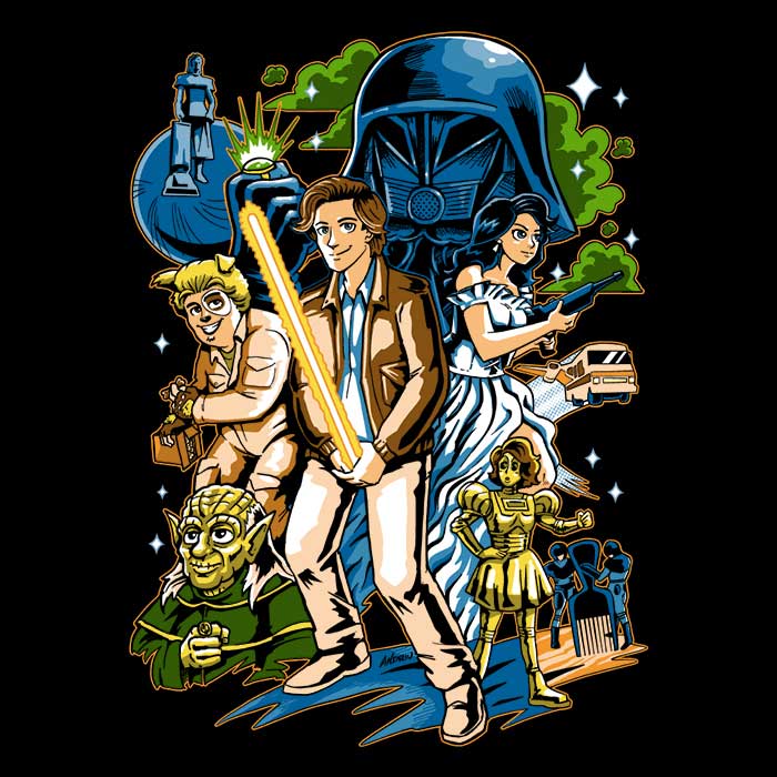 Crazy Space Men's Apparel - Adult & Kids T-Shirts, Sweatshirts & Hoodies apparel design preview 2
