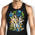 Crazy Space Tank Top - Adult & Kids T-Shirts, Sweatshirts & Hoodies apparel design preview 1