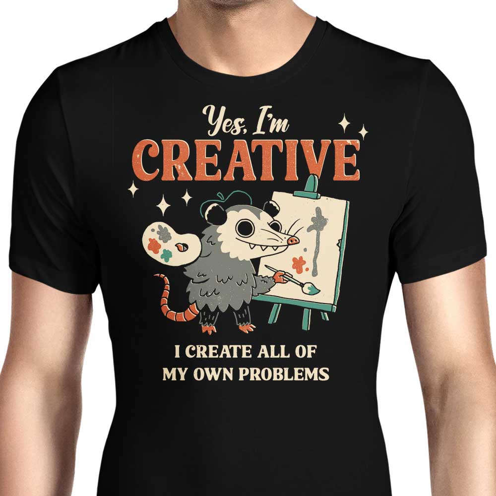 Creative Possum Men's Apparel - Adult & Kids T-Shirts, Sweatshirts & Hoodies apparel design preview 1