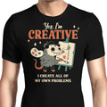 Creative Possum Men's Apparel - Adult & Kids T-Shirts, Sweatshirts & Hoodies apparel design preview 1