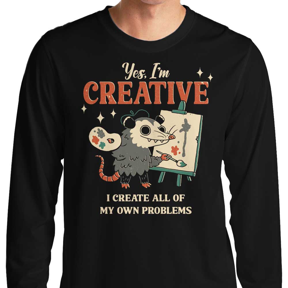 Creative Possum - Adult & Kids T-Shirts, Sweatshirts & Hoodies apparel design preview 1