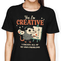 Creative Possum Women's Apparel - Adult & Kids T-Shirts, Sweatshirts & Hoodies apparel design preview 1