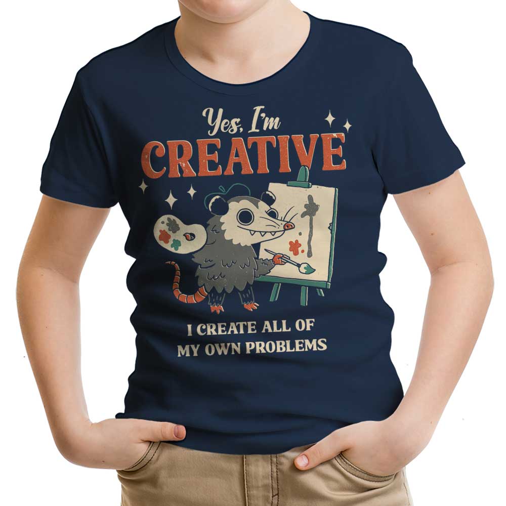 Creative Possum Youth Apparel - Adult & Kids T-Shirts, Sweatshirts & Hoodies apparel design preview 2