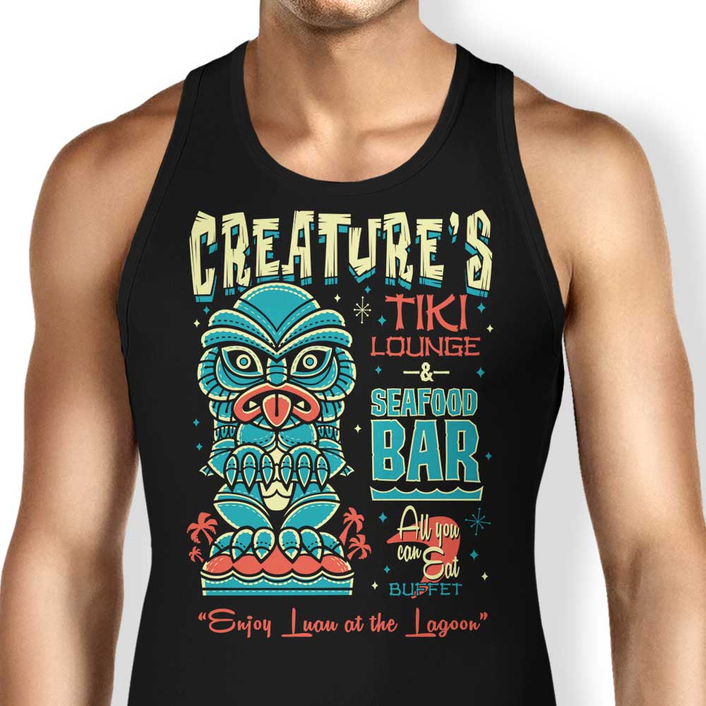 Creature Tiki Tank Top - Adult & Kids T-Shirts, Sweatshirts & Hoodies apparel design preview 1