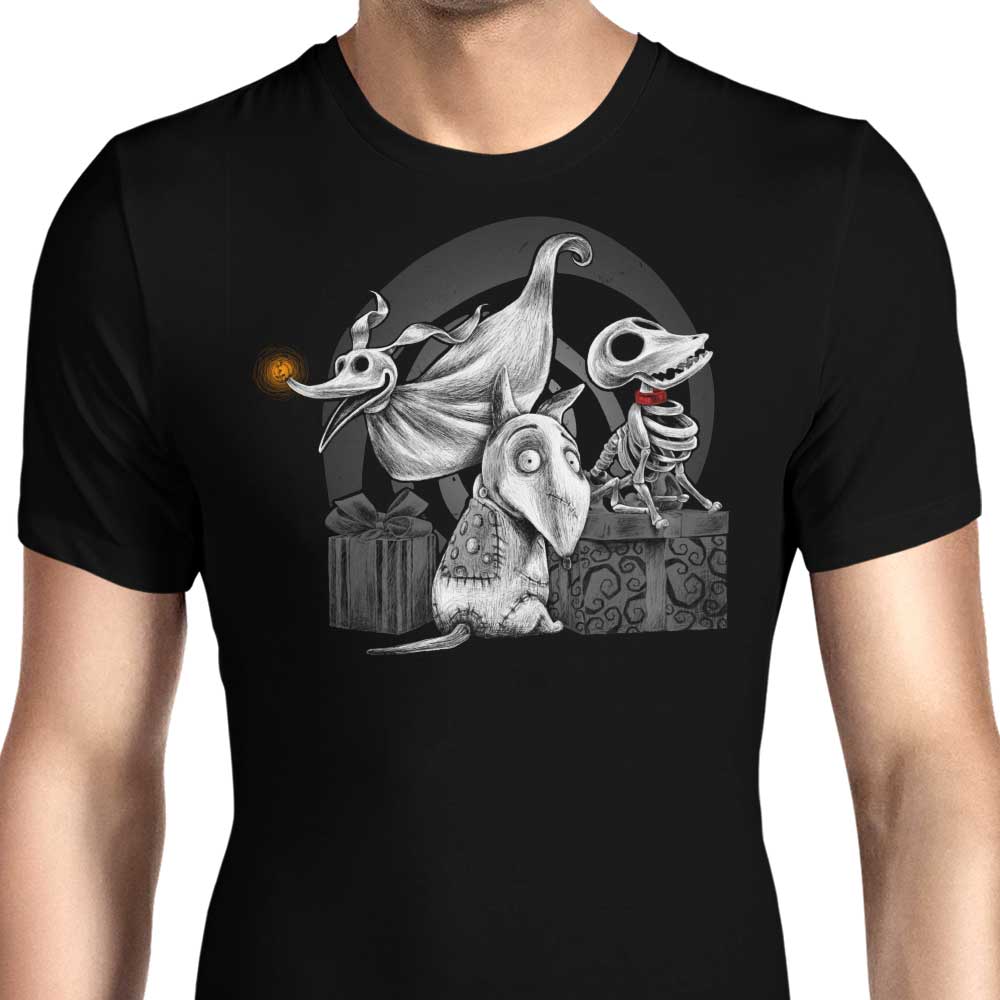 Creepy Dogs Men's Apparel - Adult & Kids T-Shirts, Sweatshirts & Hoodies apparel design preview 1