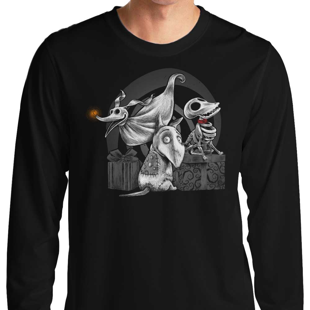 Creepy Dogs - Adult & Kids T-Shirts, Sweatshirts & Hoodies apparel design preview 1