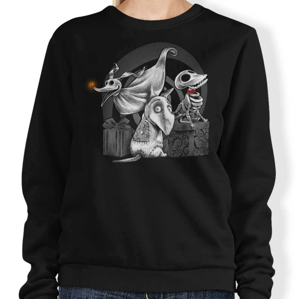 Creepy Dogs - Adult & Kids T-Shirts, Sweatshirts & Hoodies apparel design preview 1