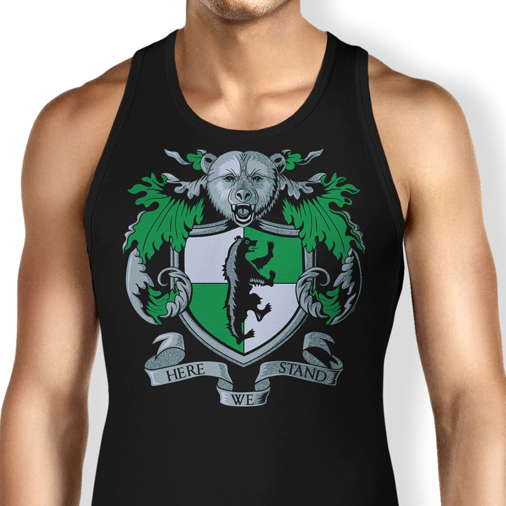 Crest of the Bear Tank Top - Adult & Kids T-Shirts, Sweatshirts & Hoodies apparel design preview 1