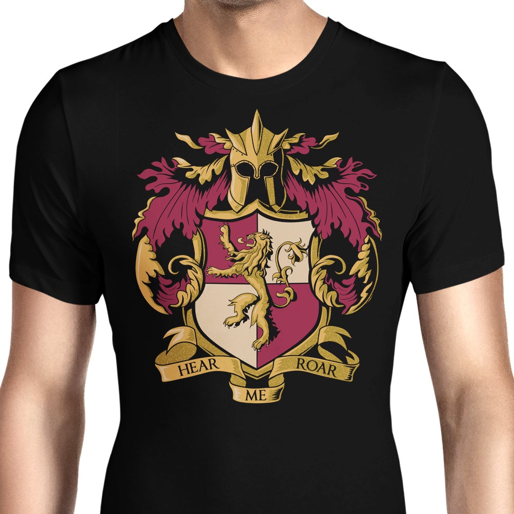 Crest of the Lion Men's Apparel - Adult & Kids T-Shirts, Sweatshirts & Hoodies apparel design preview 1