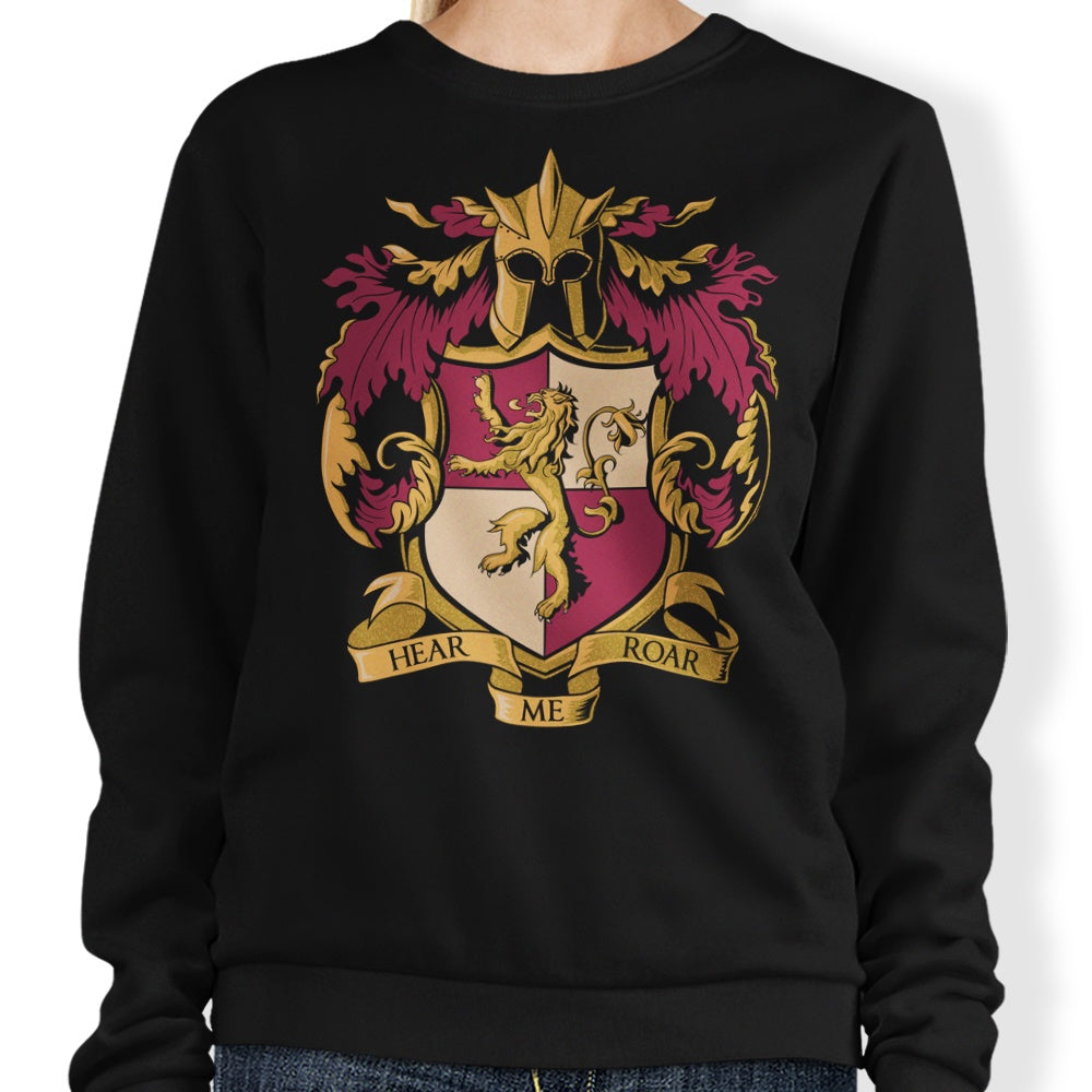 Crest of the Lion - Adult & Kids T-Shirts, Sweatshirts & Hoodies apparel design preview 1