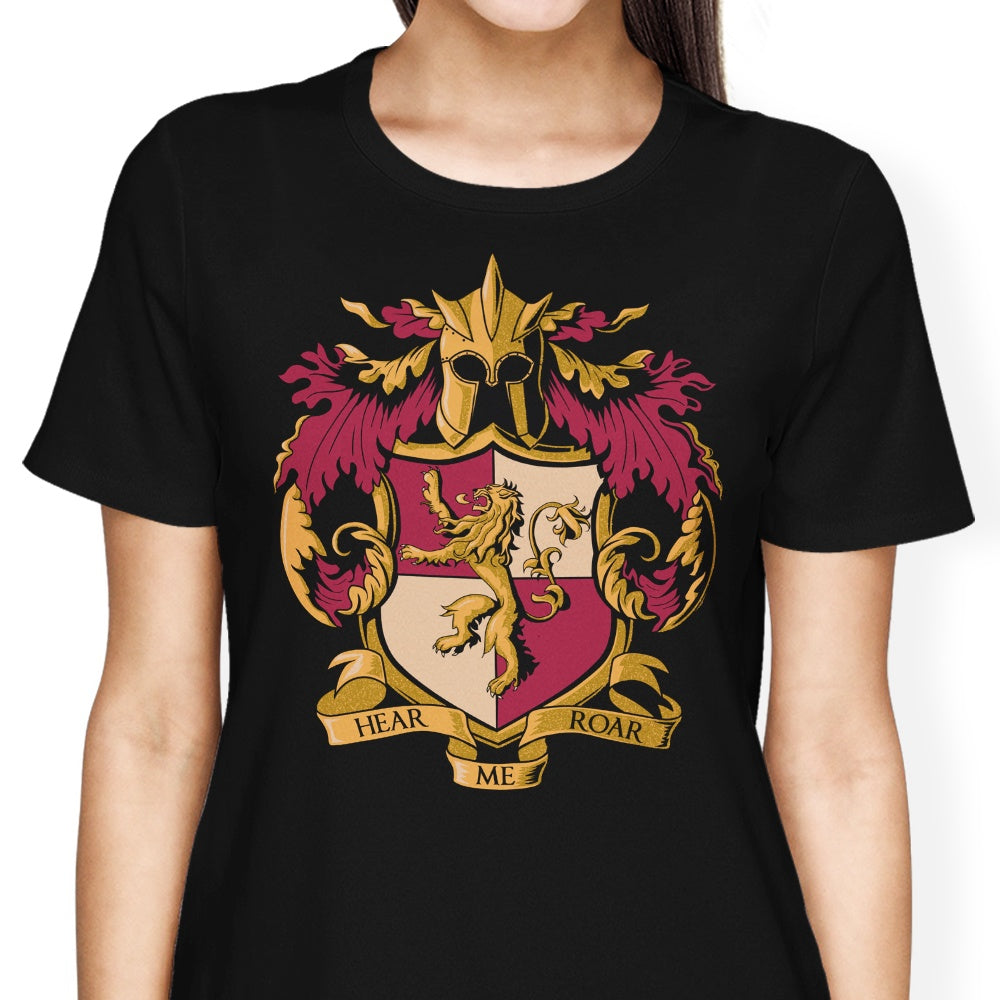 Crest of the Lion Women's Apparel - Adult & Kids T-Shirts, Sweatshirts & Hoodies apparel design preview 2