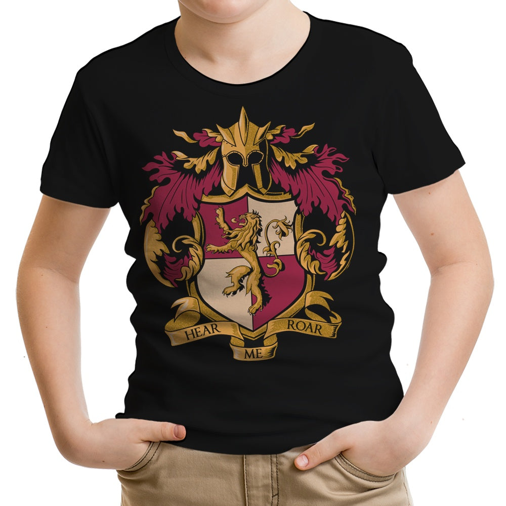 Crest of the Lion Youth Apparel - Adult & Kids T-Shirts, Sweatshirts & Hoodies apparel design preview 1