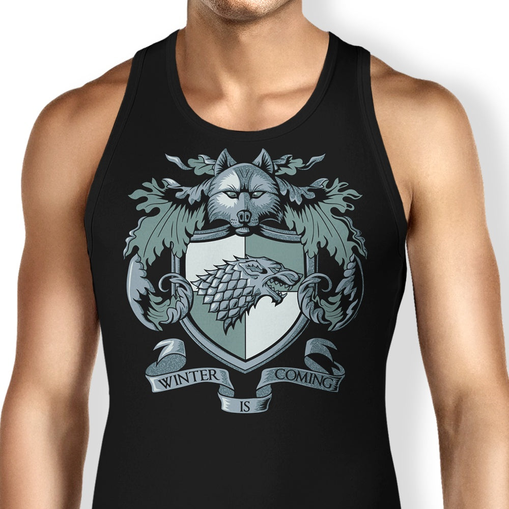 Crest of the Wolf Tank Top - Adult & Kids T-Shirts, Sweatshirts & Hoodies apparel design preview 1