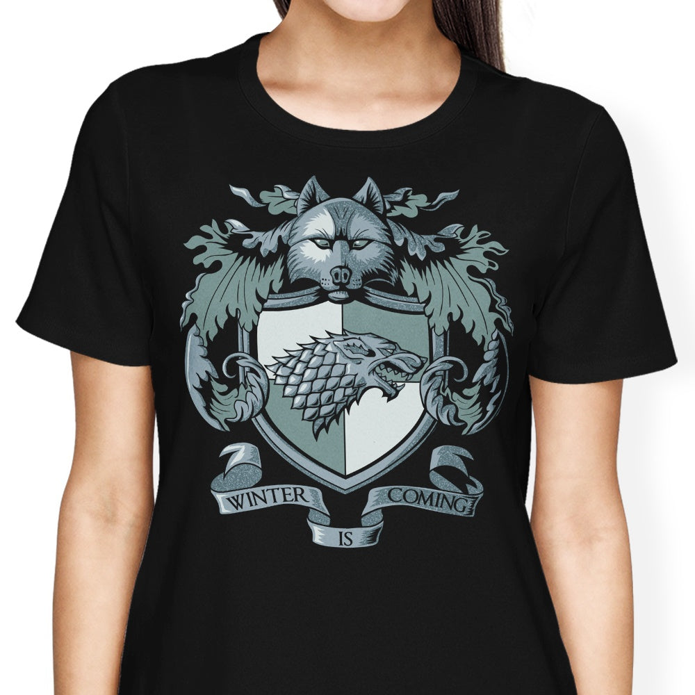 Crest of the Wolf Women's Apparel - Adult & Kids T-Shirts, Sweatshirts & Hoodies apparel design preview 2