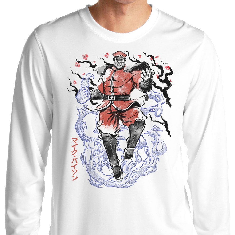 Crimson Dictator Sumi-e - Adult & Kids T-Shirts, Sweatshirts & Hoodies apparel design preview 1