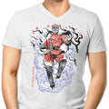 Crimson Dictator Sumi-e Men's V-Neck - Adult & Kids T-Shirts, Sweatshirts & Hoodies apparel design preview 1