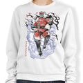 Crimson Dictator Sumi-e - Adult & Kids T-Shirts, Sweatshirts & Hoodies apparel design preview 1