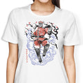Crimson Dictator Sumi-e Women's Apparel - Adult & Kids T-Shirts, Sweatshirts & Hoodies apparel design preview 1