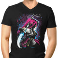 Crimson Moon Men's V-Neck - Adult & Kids T-Shirts, Sweatshirts & Hoodies apparel design preview 1