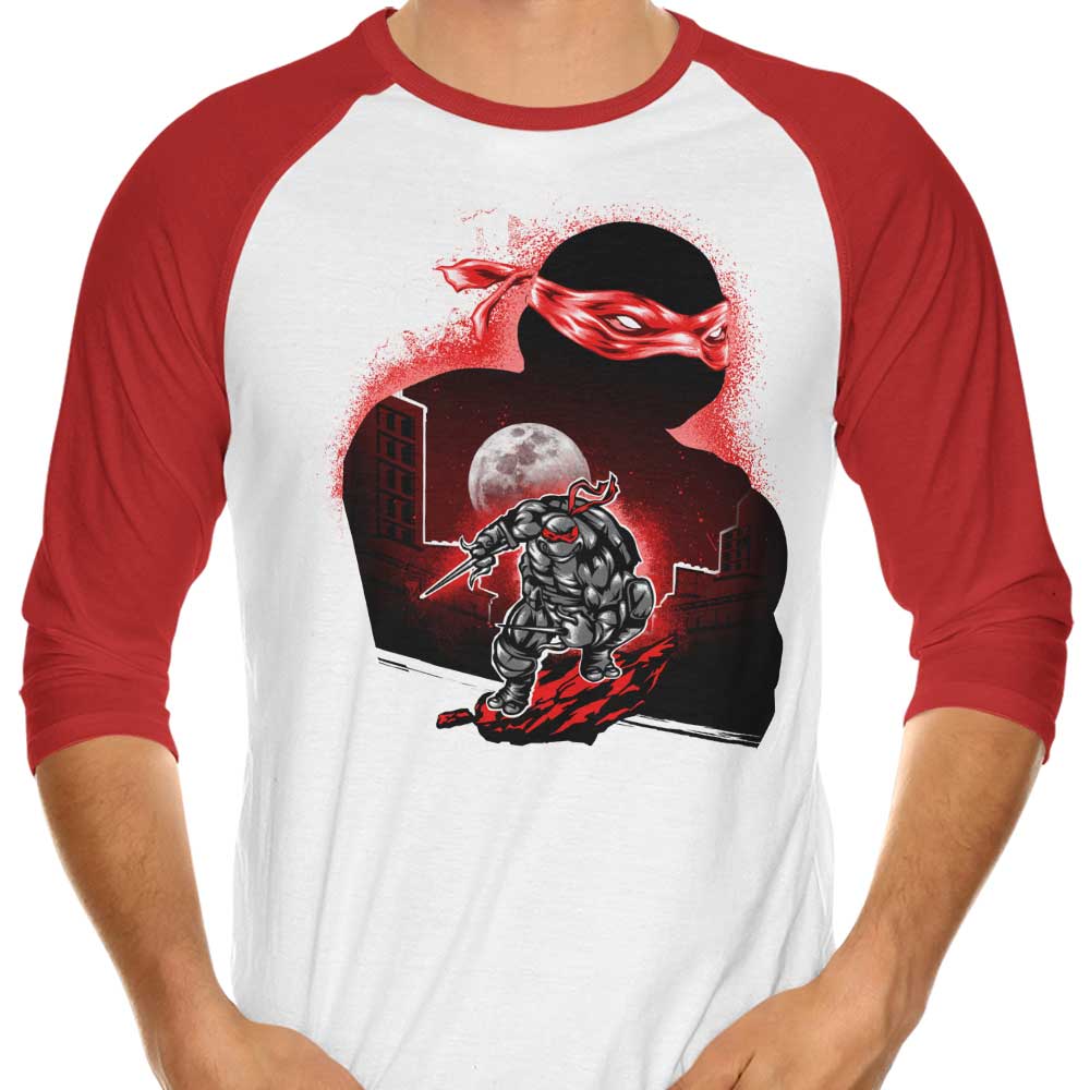 Crimson Sais 3/4 Sleeve Raglan - Adult & Kids T-Shirts, Sweatshirts & Hoodies apparel design preview 1