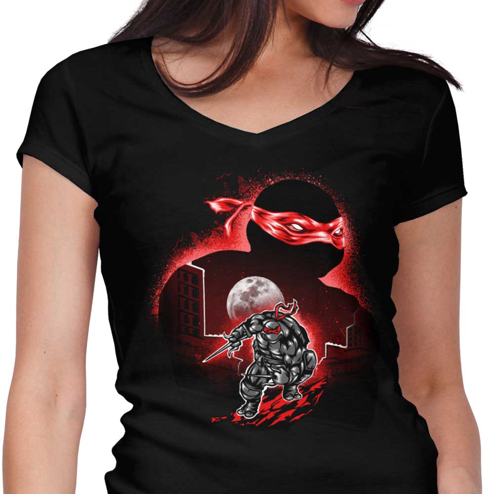 Crimson Sais Women's V-Neck - Adult & Kids T-Shirts, Sweatshirts & Hoodies apparel design preview 1