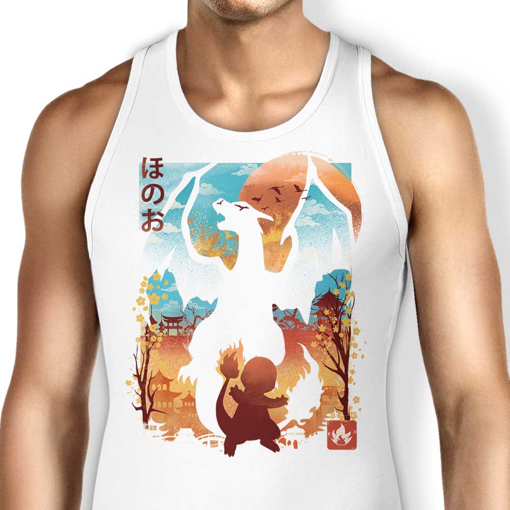 Crimson Sky Tank Top - Adult & Kids T-Shirts, Sweatshirts & Hoodies apparel design preview 1