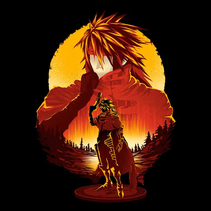Crimson Sunset Men's Apparel - Adult & Kids T-Shirts, Sweatshirts & Hoodies apparel design preview 2