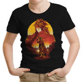 Crimson Sunset Youth Apparel - Adult & Kids T-Shirts, Sweatshirts & Hoodies apparel design preview 1