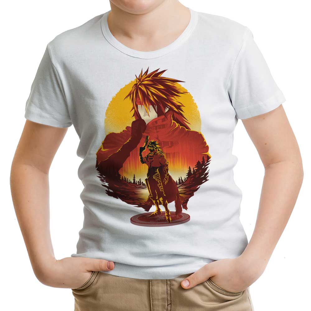 Crimson Sunset Youth Apparel - Adult & Kids T-Shirts, Sweatshirts & Hoodies apparel design preview 2