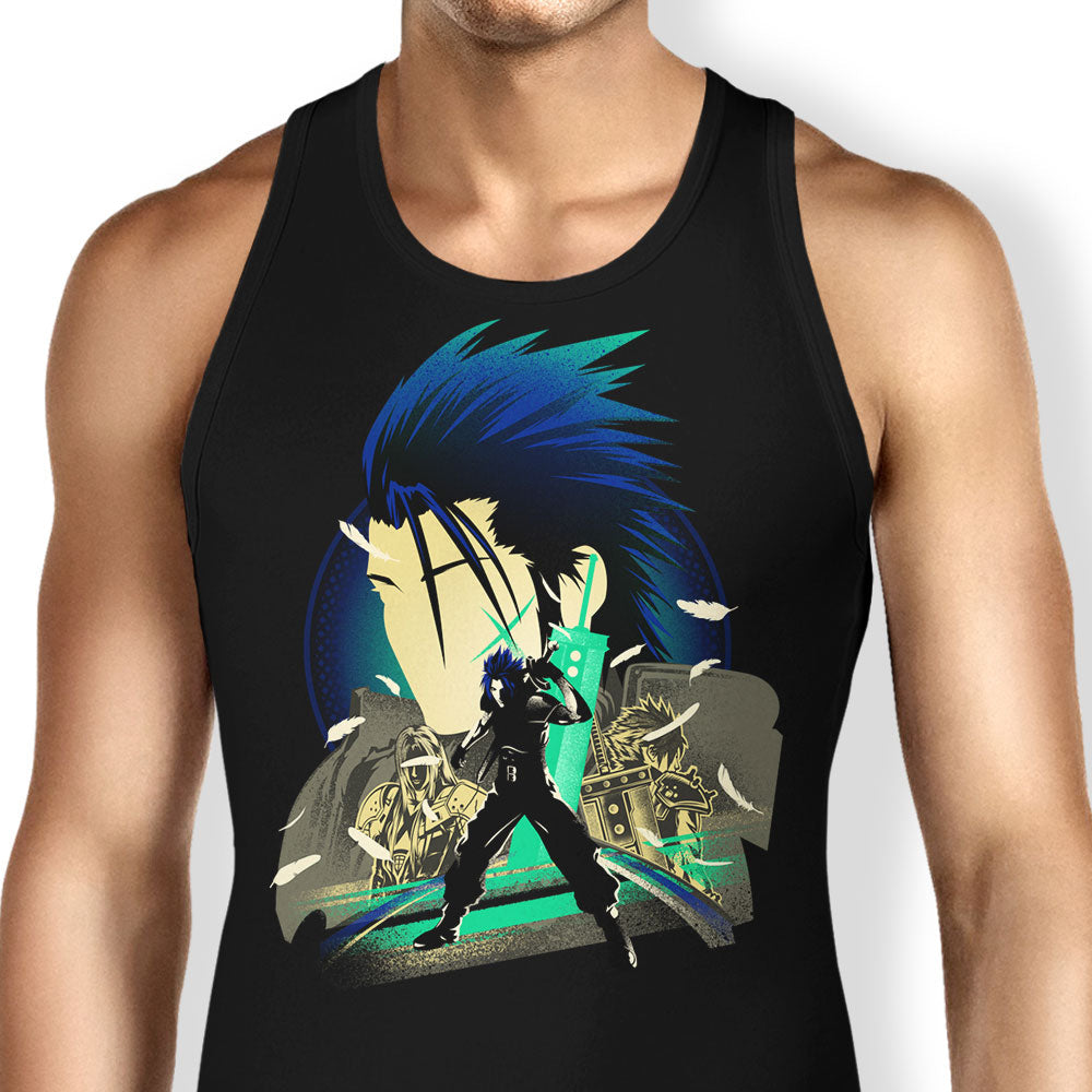 Crisis Silhouette Tank Top - Adult & Kids T-Shirts, Sweatshirts & Hoodies apparel design preview 1