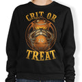 Crit or Treat - Adult & Kids T-Shirts, Sweatshirts & Hoodies apparel design preview 1