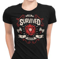 Critical Hit Survivor Women's Apparel - Adult & Kids T-Shirts, Sweatshirts & Hoodies apparel design preview 1