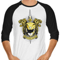 Croceus Smilodon Fatalis 3/4 Sleeve Raglan - Adult & Kids T-Shirts, Sweatshirts & Hoodies apparel design preview 1