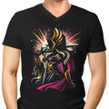 Crowned in Light Men's V-Neck - Adult & Kids T-Shirts, Sweatshirts & Hoodies apparel design preview 1