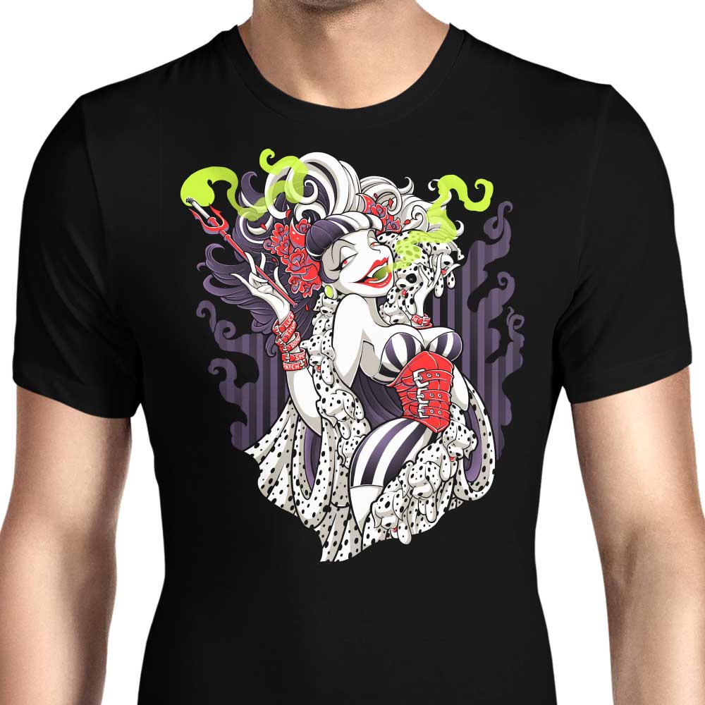 Cruella de Mon Men's Apparel - Adult & Kids T-Shirts, Sweatshirts & Hoodies apparel design preview 1