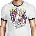 Cruella de Mon Ringer - Adult & Kids T-Shirts, Sweatshirts & Hoodies apparel design preview 1