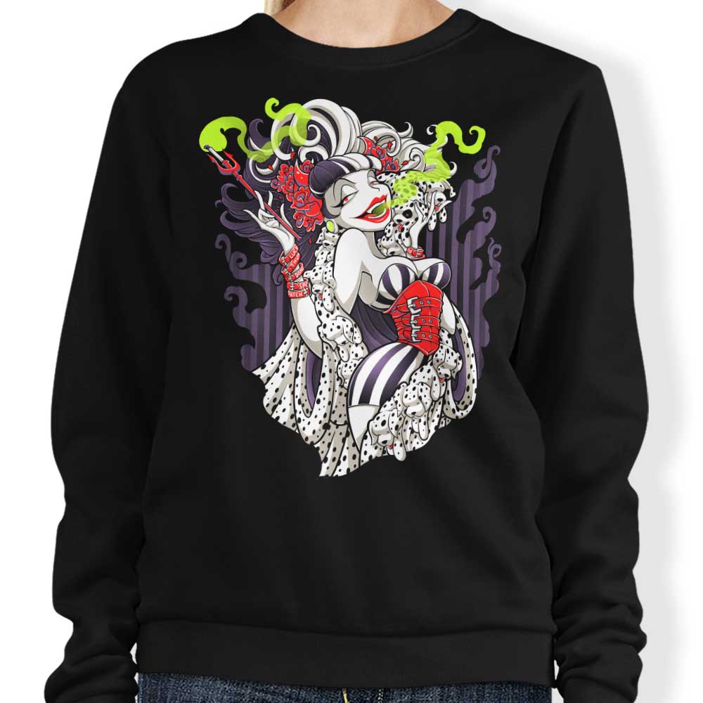 Cruella de Mon - Adult & Kids T-Shirts, Sweatshirts & Hoodies apparel design preview 1