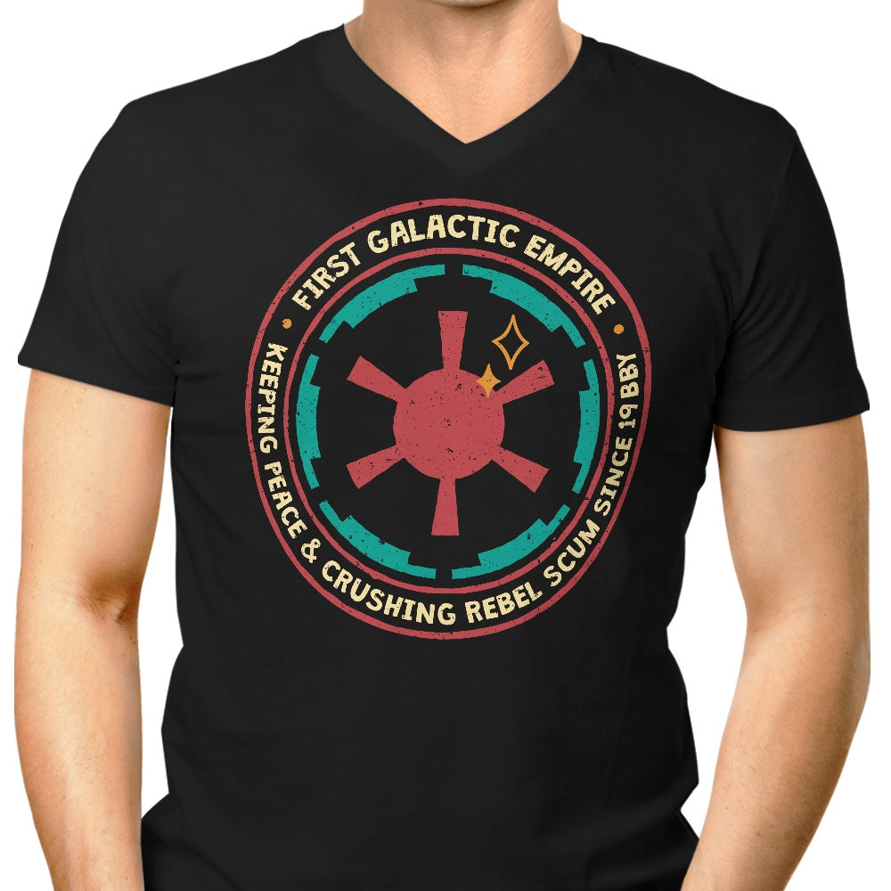 Crushing Rebel Scum Men's V-Neck - Adult & Kids T-Shirts, Sweatshirts & Hoodies apparel design preview 1