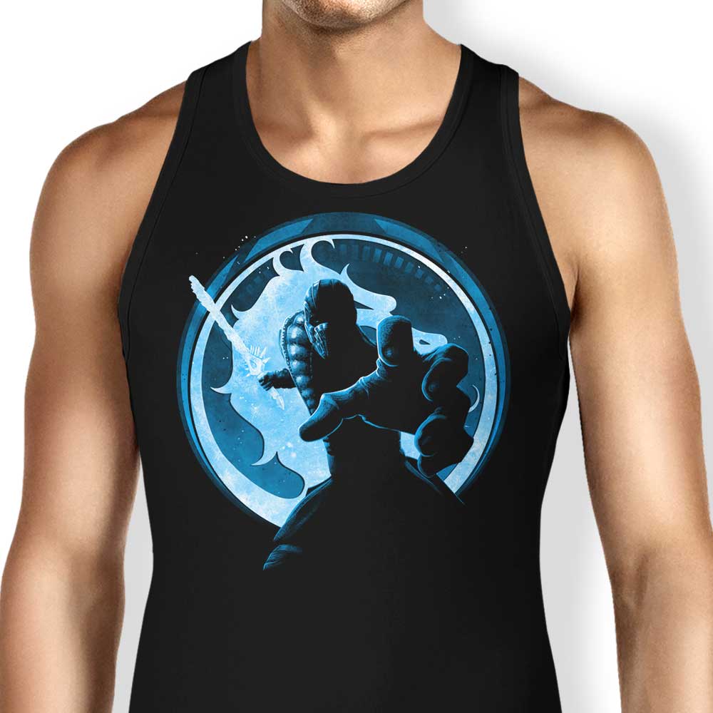 Cryomancer Ninja Tank Top - Adult & Kids T-Shirts, Sweatshirts & Hoodies apparel design preview 1
