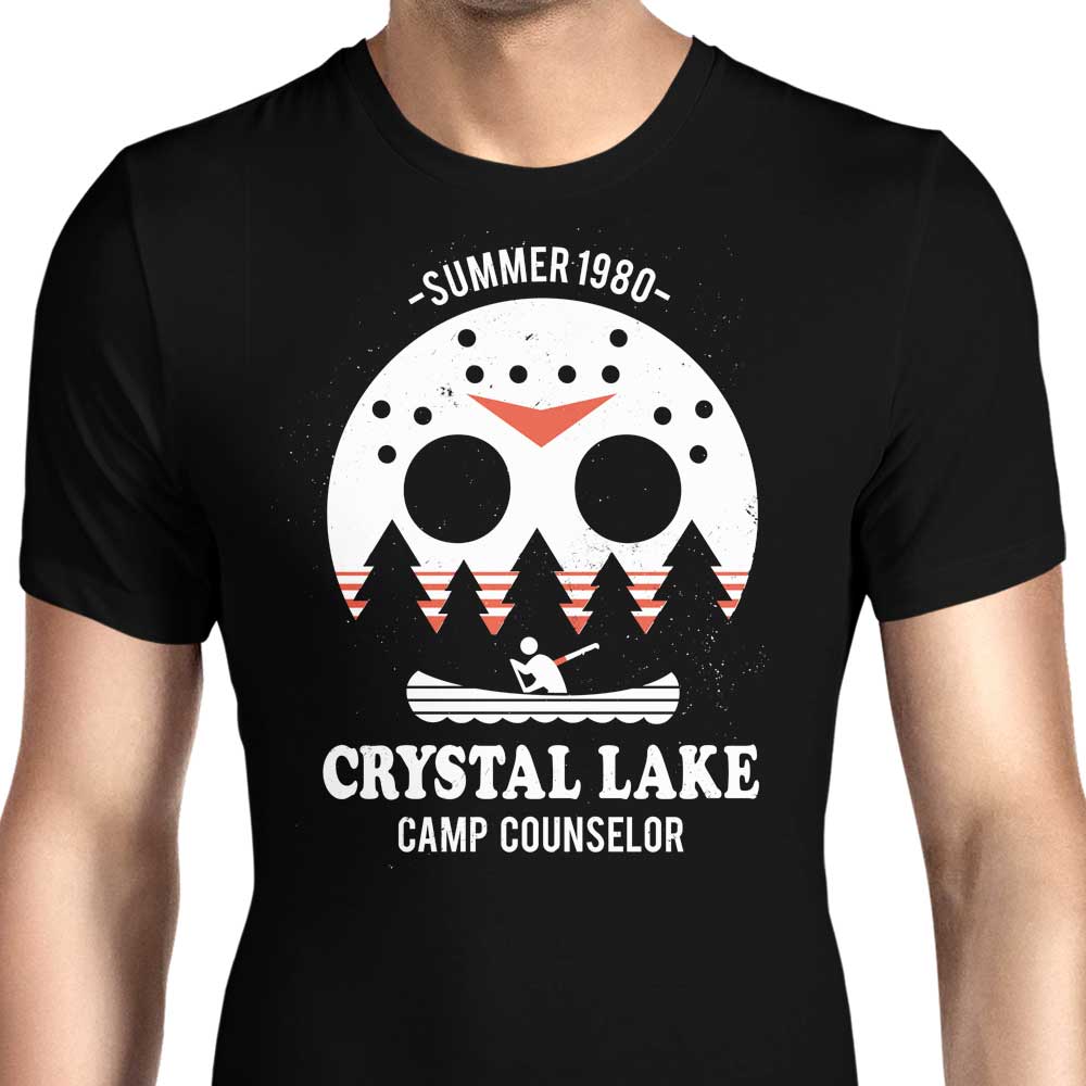 Crystal Lake Camp Counselor Men's Apparel - Adult & Kids T-Shirts, Sweatshirts & Hoodies apparel design preview 1