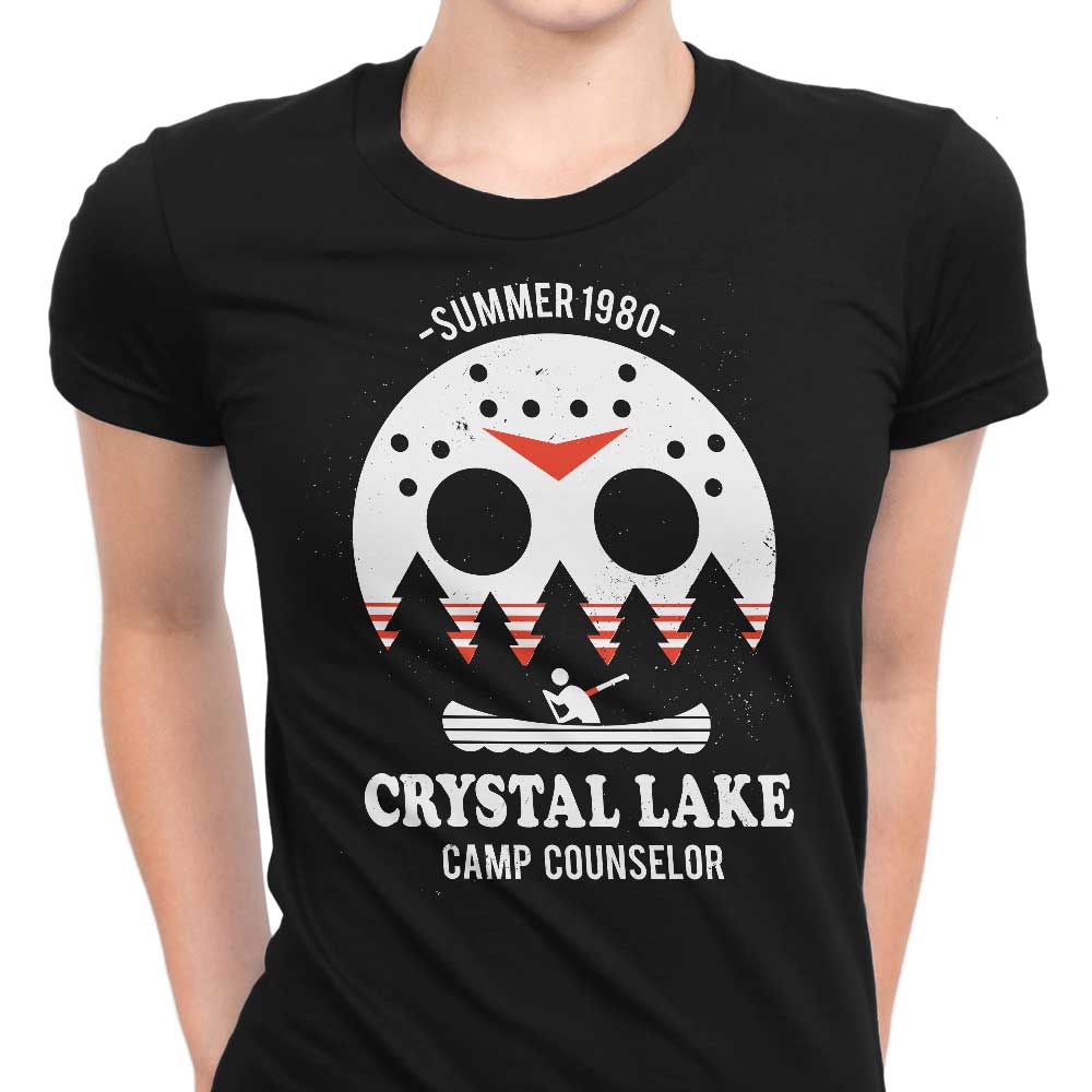 Crystal Lake Camp Counselor Women's Apparel - Adult & Kids T-Shirts, Sweatshirts & Hoodies apparel design preview 1