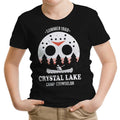 Crystal Lake Camp Counselor Youth Apparel - Adult & Kids T-Shirts, Sweatshirts & Hoodies apparel design preview 1