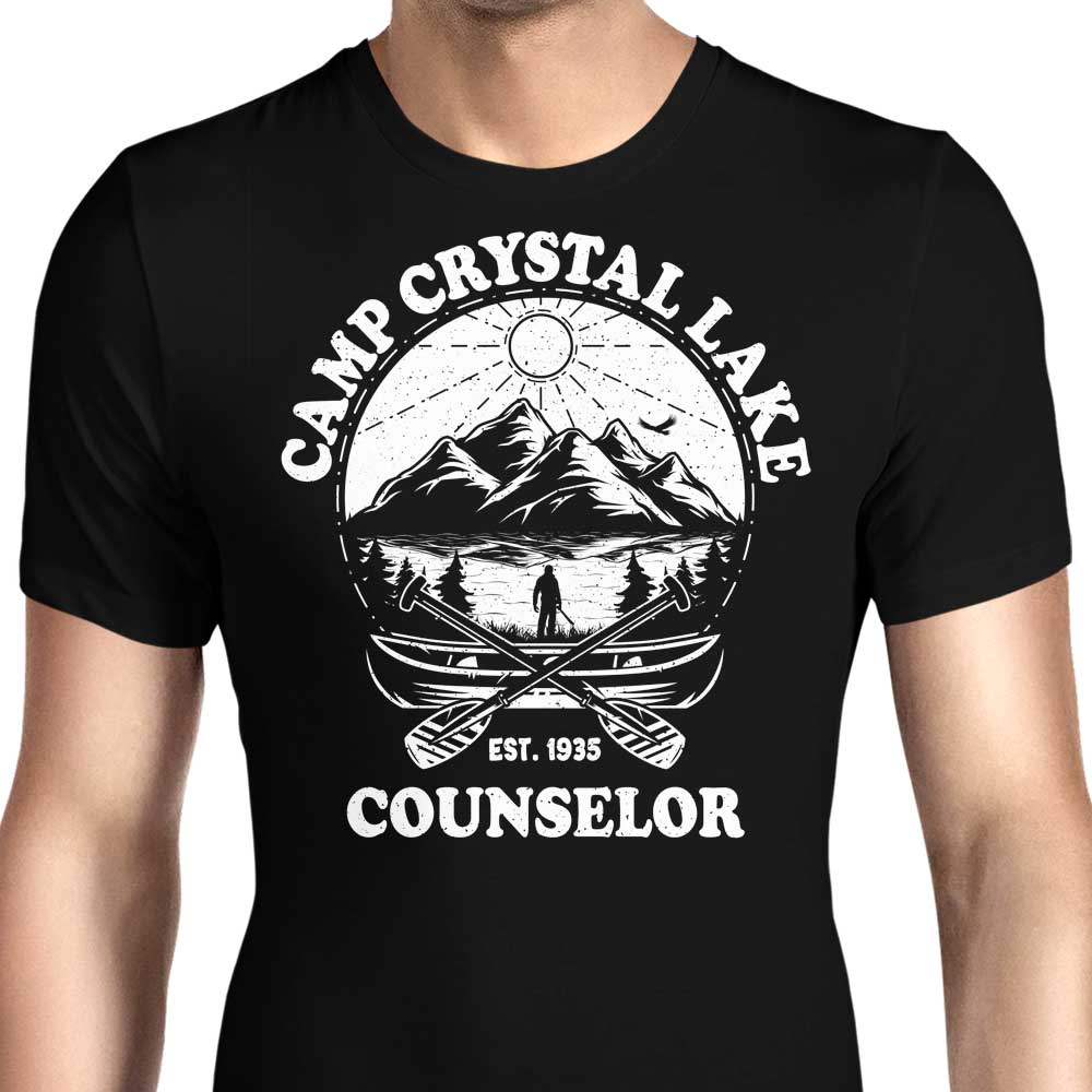 Crystal Lake Counselor Men's Apparel - Adult & Kids T-Shirts, Sweatshirts & Hoodies apparel design preview 1