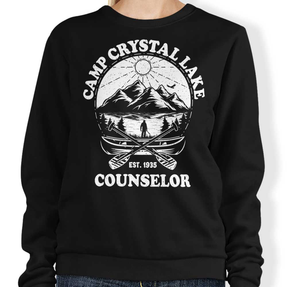 Crystal Lake Counselor - Adult & Kids T-Shirts, Sweatshirts & Hoodies apparel design preview 1
