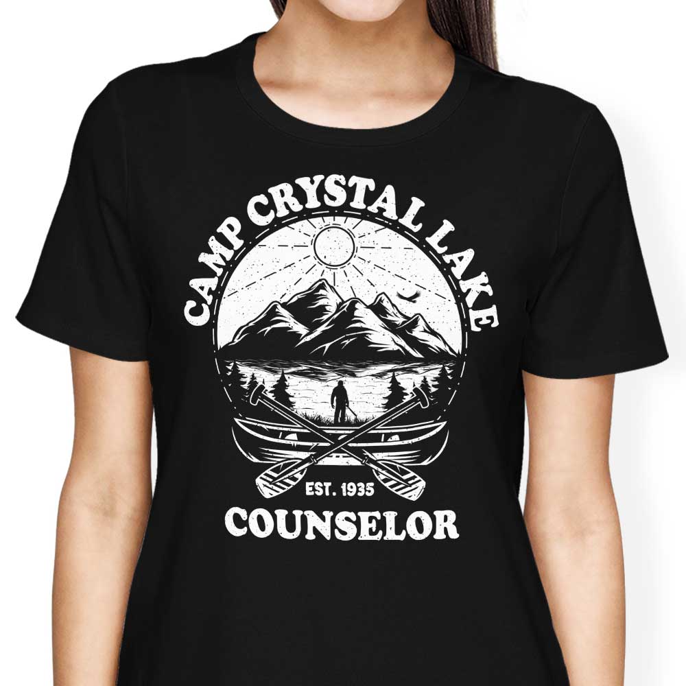 Crystal Lake Counselor Women's Apparel - Adult & Kids T-Shirts, Sweatshirts & Hoodies apparel design preview 1