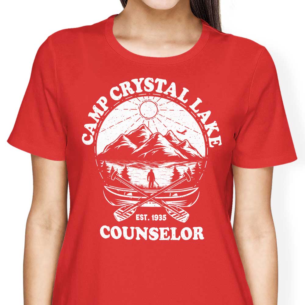 Crystal Lake Counselor Women's Apparel - Adult & Kids T-Shirts, Sweatshirts & Hoodies apparel design preview 2