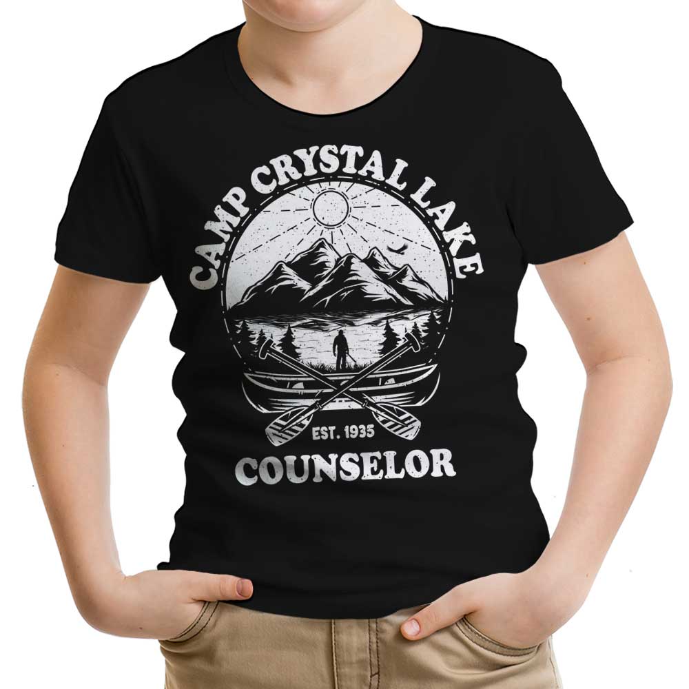 Crystal Lake Counselor Youth Apparel - Adult & Kids T-Shirts, Sweatshirts & Hoodies apparel design preview 1