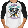 Crystal Lake Ducks 3/4 Sleeve Raglan - Adult & Kids T-Shirts, Sweatshirts & Hoodies apparel design preview 1