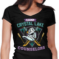Crystal Lake Ducks Women's V-Neck - Adult & Kids T-Shirts, Sweatshirts & Hoodies apparel design preview 1